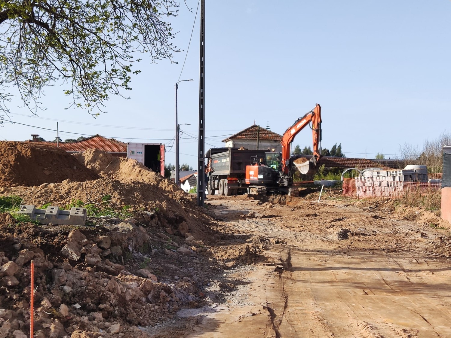 Rua Nova de Brandariz - Obras de Prolongamento