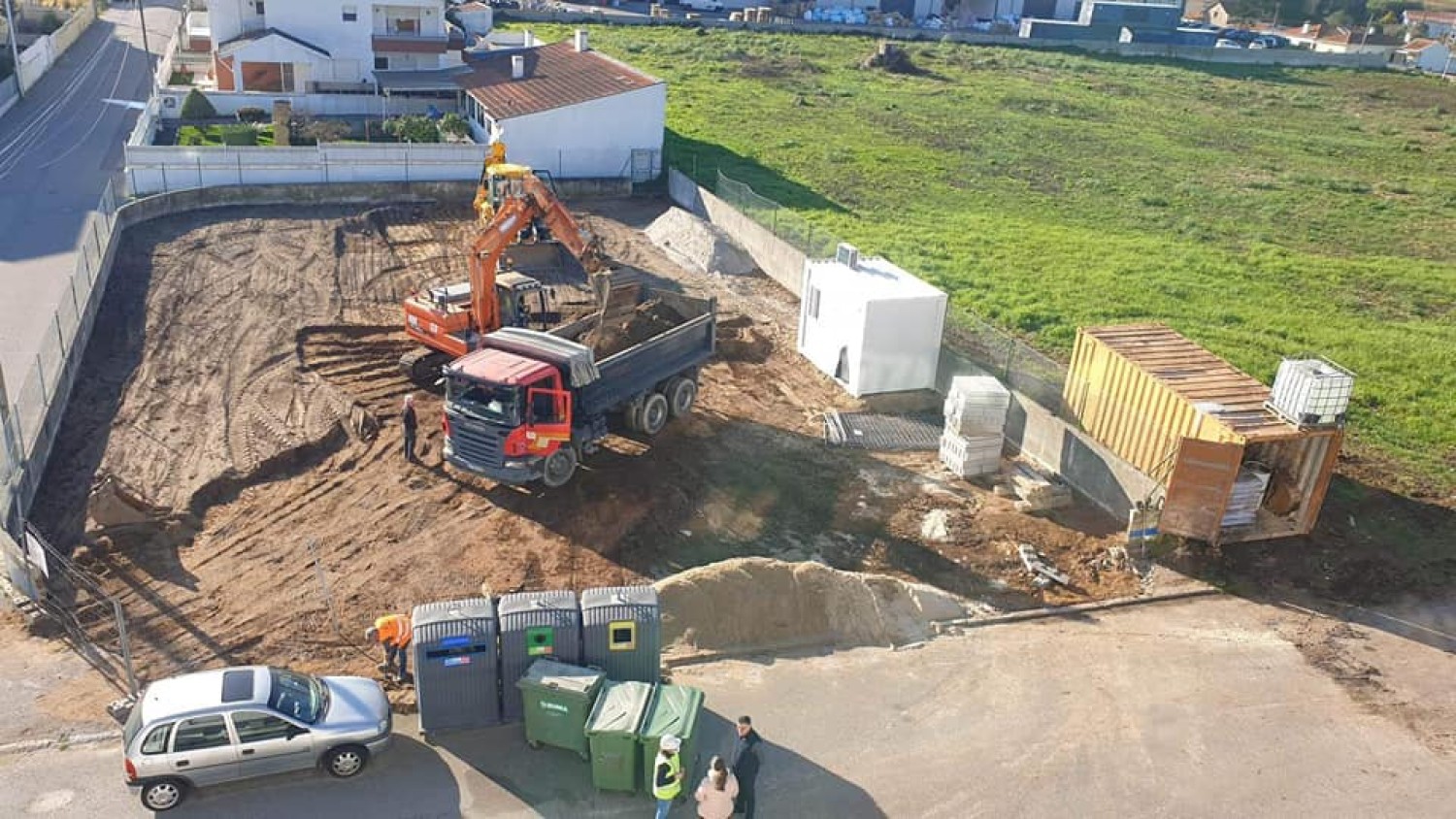 Arrancaram as obras do Parque Multigeracional de Serzedo