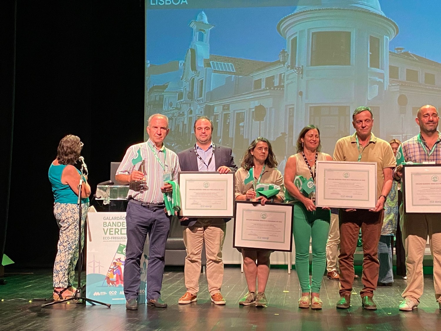 Junta de Freguesia distinguida com Galardão BANDEIRA VERDE ECO-FREGUESIA XXI